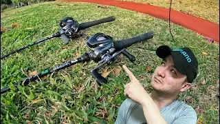 DESSA VEZ A NÃO DEU PARA A SHIMANO, ESSA CARRETILHA ARREMESSA MELHOR!!! Batalha das carretilhas