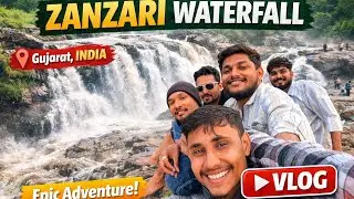 Exploring Zanzari Waterfall | Best Gujarat&rsquo;s Hidden 🌊🎥