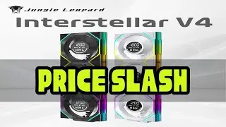 120mm ARGB PC Fan with Screen - Daisy Chain 5V 3-Pin Sync, Ultra Quiet Cooling Gaming PC Jungle Leo
