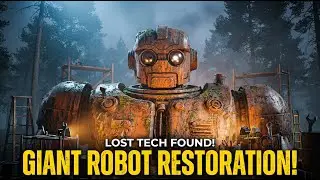 I Found a GIANT ROBOT in the Forest! (Restoration)