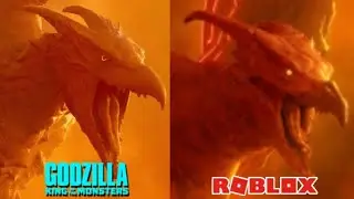 Titanus Rodan 2019 Movie Vs Kaiju Universe References | Roblox Kaiju Universe