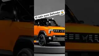Defender in just 15 lakhs 😱🔥 #offroad #automobile #electric #raptor #seltosblack #evoque #anthem