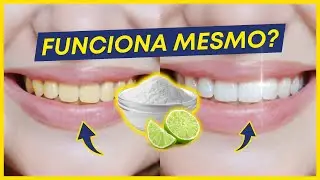 CLAREAMENTO com BICARBONATO + LIMÃO: FUNCIONA MESMO?