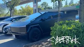 Black Cyber Truck