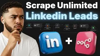 How To Scrape Unlimited LinkedIn Leads with n8n for FREE (Step-By-Step guide)