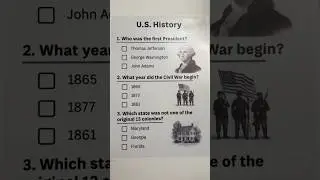 Can You Pass This U.S. History Quiz?