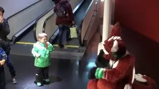 2015 Holiday Fursuiting Magic at the Mall w/ Kato Lion & Swissfurs