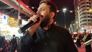 الرادود مشتاق العتابي والرادود إبراهيم الحسني || 6 محرم 1447 هـ || موكب عزاء طرف الانباريين || (1)