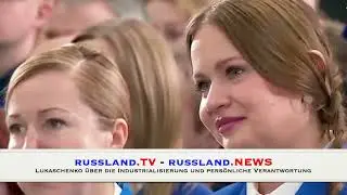 Lukaschenko über die Industrialisierung und persönliche Verantwortung