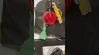 COACH  Large New York Cluster Bag Charm // Robin Cookie
