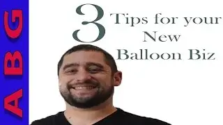3 quick tips on marketing and starting your NEW balloon party business.