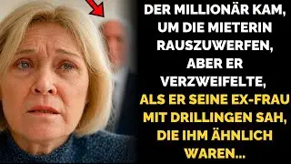 DER MILLIONÄR KAM, UM DIE MIETERIN RAUSZUWERFEN, ABER ER VERZWEIFELTE, ALS ER SEINE EX-FRAU MIT...