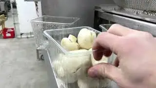 Snijmachine FTNON Champignons Droog Snijmachine Test Run