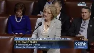 Rep. Black Challenges Dems on Opposition to No Taxpayer Funding for Abortion Act