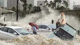 Australia is Sinking! Flash floods in Melbourne! 18,000 houses lost power (Jan. 28, 2022).