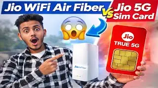 Jio Air Fiber vs Jio 5G Sim Card 😱 | Kaun Sa Best Hai ?🤔  | Full Truth 2026 | Full Vlog 🤫