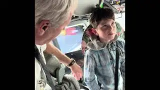 Capitan of AA 737 & Child Dream 