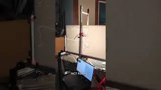 Portable cnc foam cutter. hot wire. NC7 FoamArt Thailand