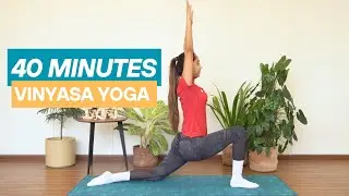 40 Min Vinyasa Yoga Flow | Full Body Yoga for All Levels