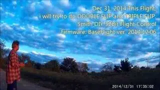 BaseFlight: First Double Flip & Triple Flip