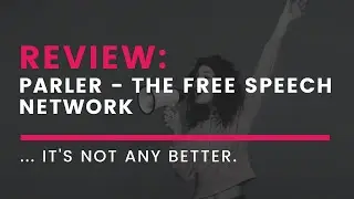 Parler Social Media Review #socialmedia #socialmediastrategy #socialmediaexpert