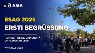 Erstsemesterbegr&uuml;&szlig;ung ESAG 2025/26
