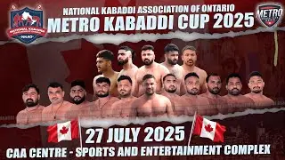 Full Match | Metro Kabaddi Cup 2025  | Maple Leaf Vs Royal Kings Usa | Subscribe Plz