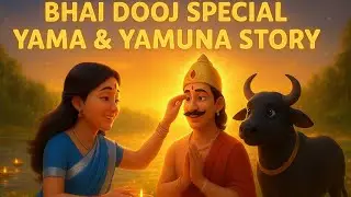 Bhai Dooj Special Story | Yama and Yamuna 3D Animated Tale | Festival of Sibling Love & Blessings