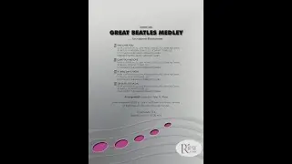 GREAT BEATLES MEDLEY (Blasorchester)