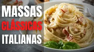 Aposto que você não sabe os ingredientes originais das 3 principais massas italianas. Chef ensina.