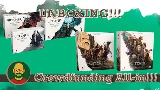 THE WITCHER - Il Sentiero del Destino | UNBOXING Edizione Crowdfunding All-in
