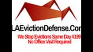 LAEvictionDefense.Com $199 Stop Eviction LA Same Day No Office Visit Reequired.