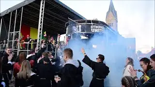 Sfeervideo binnenkomst deelnemers Veldwezelt Stoet