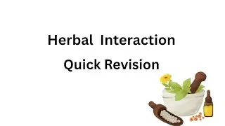 Herbal Interactions Lecture | GPAT | NCLEX | Pharmacology