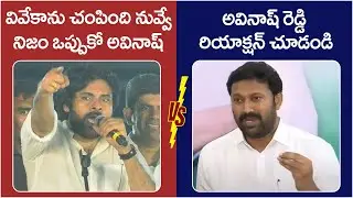 YS Avinash Reddy Reaction On Pawan Kalyan | YS Viveka Case | YS Jagan | AP Politics | Yuvagalam