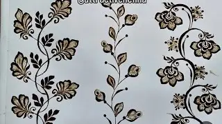 Vines mehndi design -🌿 LIVE Leaves Mehndi designs  thouseens heena 