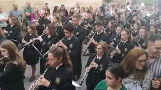 BM. SANTA CECILIA DE SORBAS. con N. S. DE LA MERCED. en la magna de Almería. 29. 10.2022. aop