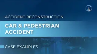 Accident Reconstruction: Car & Pedestrian Accident (Nighttime Reenactment - Wireframe to Video)