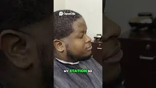 Taper using the corners of the blades #haircut #barber #fyp
