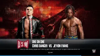 Chris Danger Vs Je'von Evans(USW)