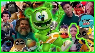 Gummy Bear Song (Animated Films and Games COVER) feat. Siren Head