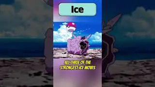 Ice type moves and Pok&eacute;mon in gen 1