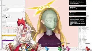 Grace, Queen of Stars ~ Live2D Vtuber avatar commission 2/2