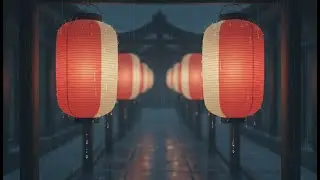 🎧 Rain on Paper Lanterns &mdash; Japanese Lo-Fi | Calm Night Ambience