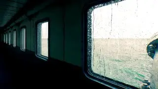Inside Oilrig - rain on window, Still Wakes the Deep ambience