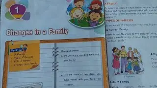 Changes in a Family 👪 || Chapter 1 || Class 3 || Social Studies || CISCE ||