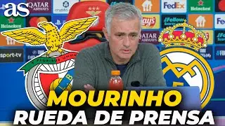 MOURINHO, RUEDA DE PRENSA tras el BENFICA 4 - REAL MADRID 2: CLASIFICACIÓN IN EXTREMIS DE CHAMPIONS