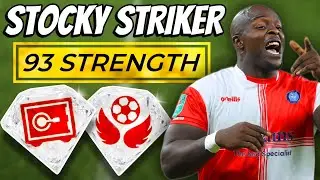 Unique Beast! Stocky Center Forward (CF) Build in FC 24 Clubs!