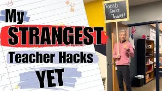 Странные учительские лайфхаки, которые действительно работают! 🤯 | Знаки, реквизит и многое другое
