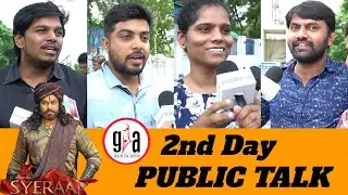 Sye Raa 2nd Day Public Talk | Chiranjeevi, Ram Charan | Greatandhra.com
